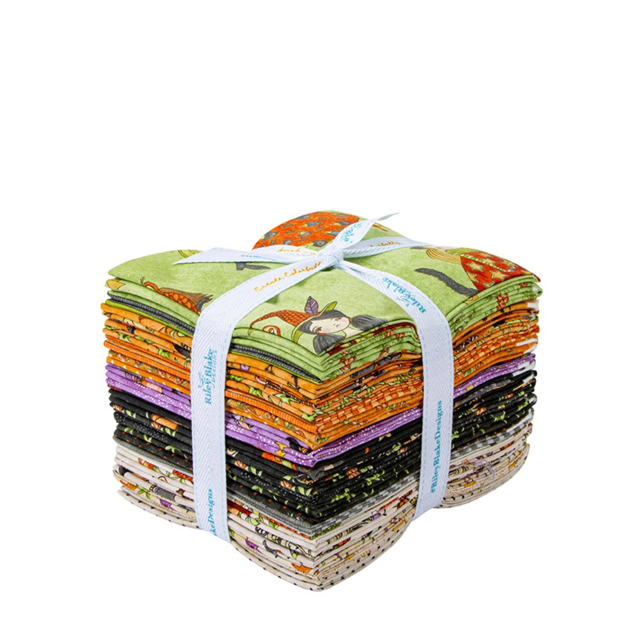 Ghoul Friends Fat Quarter Bundle by Teresa Kogut for Riley Blake (FQ-16050-24)